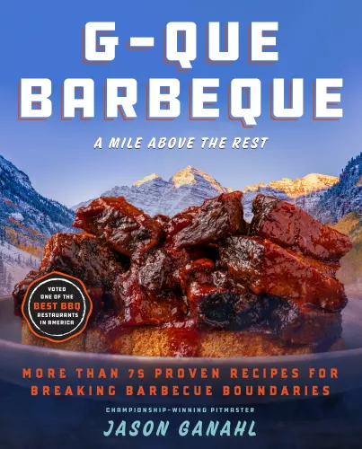 Book cover for G-QUE Barbeque Cookbook